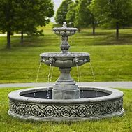 Image result for Outdoor Water Fountains for Side