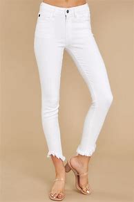 Image result for White Skinny Jeans with Bling Women