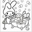 Image result for My Melody Human Coloring Pages