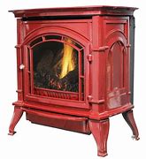 Image result for Free Standing Vented Natural Gas Log Fireplace