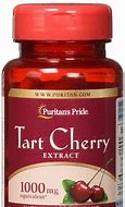 Image result for Puritan's Pride Tart Cherry Extract 1000 Mg | 120 Rapid Release Capsules