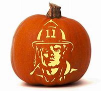 Image result for Firefighter Pumpkin Carving Ideas