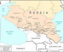 Image result for Map of the North Caucasus