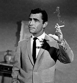 Image result for images of rod serling and twilight zone
