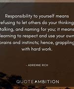 Image result for Accepting Personal Responsibility Quotes