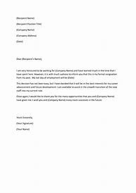 Image result for Good Resignation Letter Because of Too Much Workload
