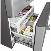 Image result for Stainless Steel Refrigerator with Black Sides