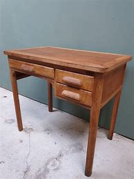 Image result for Vintage Wooden Desk