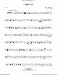 Image result for Newton-John Landslide Sheet Music