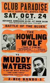 Image result for Vintage Blues Concert Posters