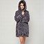Image result for Sebby Hooded Faux Fur Coat
