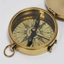 Image result for Pocket Brass Watch Compass