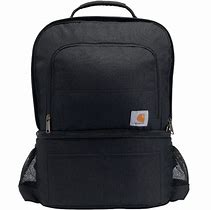 Image result for Carhartt Medium Backpack + 3 Can Insulated Cooler | Brown