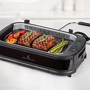 Image result for Emeril Lagasse Emeril Smokeless Grill Elite With Griddle Plate - Black