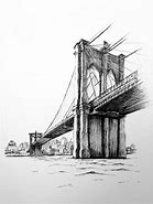 Image result for Brooklyn Bridge Drawing