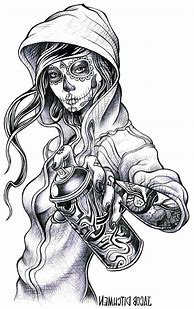 Image result for Girl Gangster Cartoon Drawings
