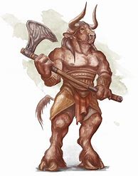 Image result for Dnd Minotaur Barbarian