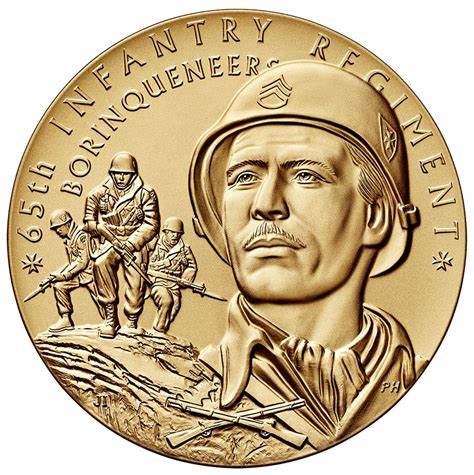 U.S. Mint Reveals Images for Borinqueneer Congressional Gold Medal ...