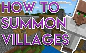Image result for How to Use a Command Block to Summon a Village