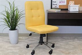 Image result for Wooden Desk Chair No Arms