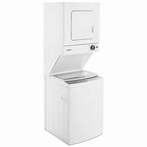 Image result for whirlpool stackable washer dryer