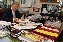 Image result for Donald Trump Desk