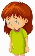 Image result for Sad Girl Crying Clip Art