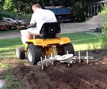 Image result for Pull Behind Lawn Mower