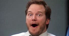 Image result for Andy Dwyer Chris Pratt Face