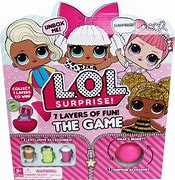 Image result for Spin Master L.O.L. Surprise! 7 Layers Of Fun, Board Game For Families And Kids Ages 5 And Up, Pink, Standard (6041601)