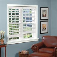 Image result for 2'' white faux wood blinds