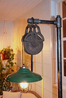 Custom Made Vintage Industrial Floor Lamp Dark by Tungsten Customs