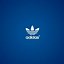 Image result for Adidas Logo with Blue Background