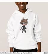 Image result for Gacha Black Hoodie Front