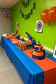 Image result for Nerf Theme Birthday Party