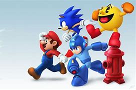 Image result for Mega Man Sonic Mario