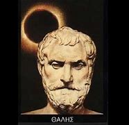 Image result for thales of miletus astronomy and eclipse