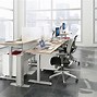 Image result for Electric Standing Desks Glass