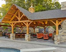 Image result for Outdoor Pool Pavilion