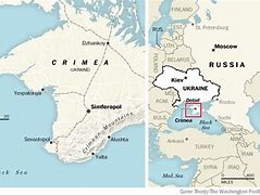 Image result for Ukraine Crimea Map