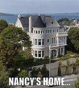 Image result for Nancy Pelosi House with Wall