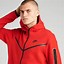 Image result for Nike Air Tech Fleece Half Zip Red Hoodie
