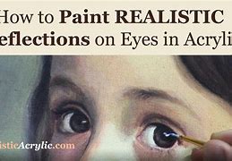 Image result for How to Paint Eyes Acrylic