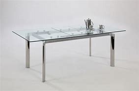 Image result for Extendable Glass Dining Table