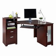 Image result for Cherry Wood Corner Desk