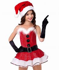 Image result for Girls Christmas Dance Recital Costume