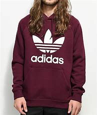Image result for Maroon Adidas Hoodie Black and Red