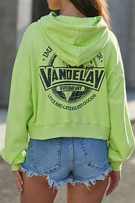 Image result for White and Green Cropped Hoodie