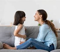 Image result for Mother Talking to Child