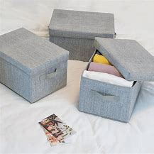 Image result for Closet Storage Bins and Baskets